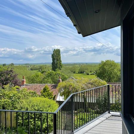 Stunning Hillside House Villa Langport Exterior foto