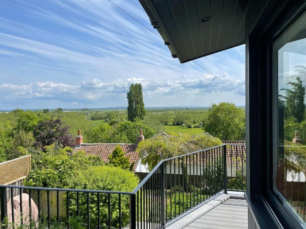 Stunning Hillside House Villa Langport Exterior foto